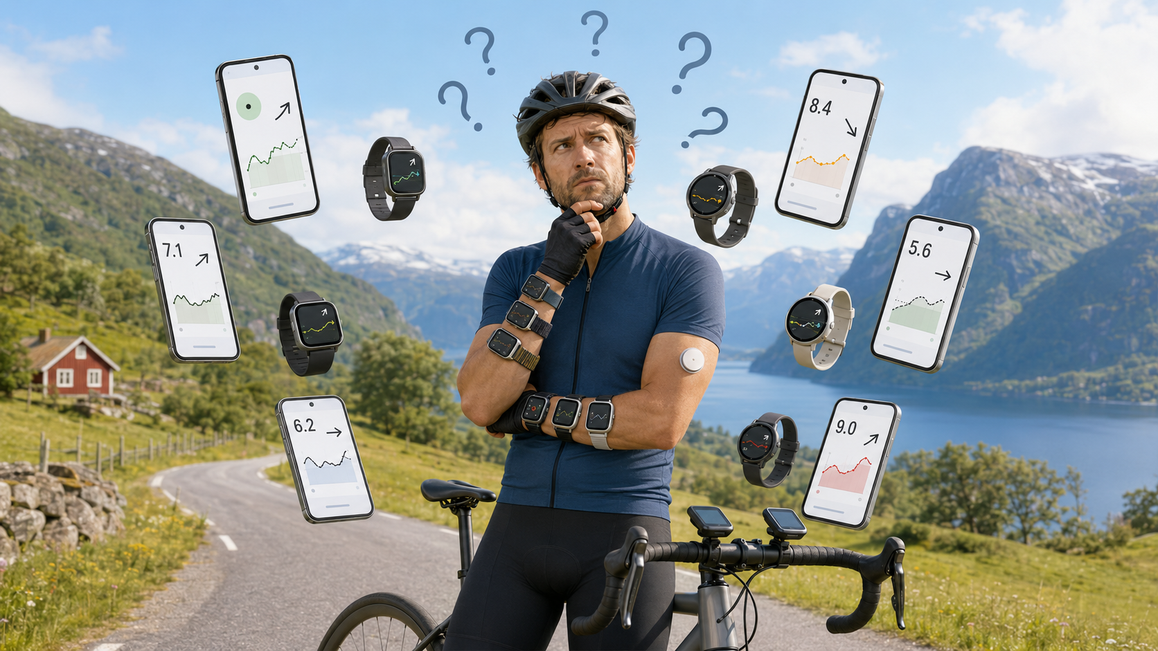 Glukosedata på klokka – hva fungerer i Norge?