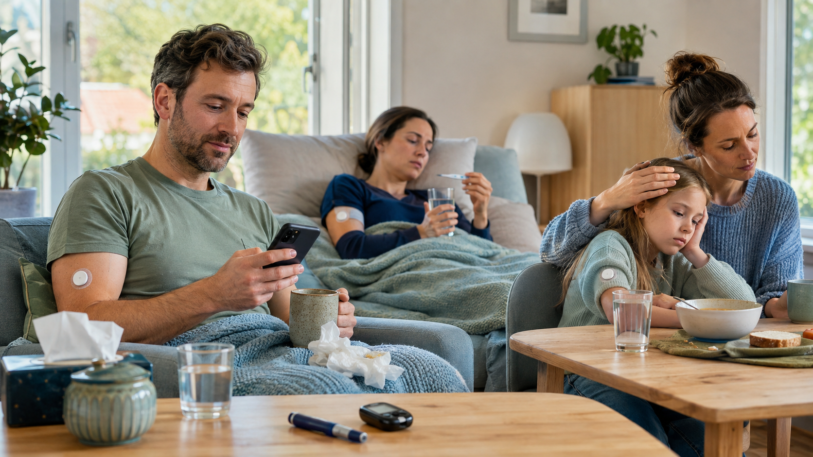 Syk med type 1-diabetes – hva med insulin, mat og drikke?